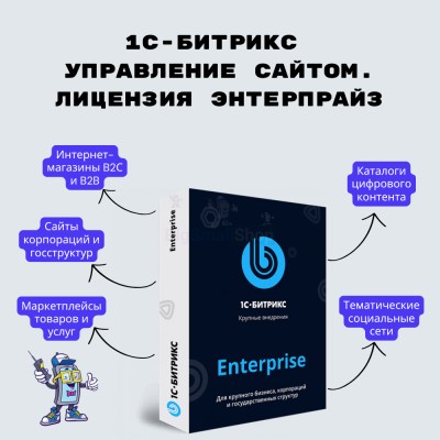 1С-Битрикс: Управление сайтом. Лицензия Энтерпрайз - купить в Бегуновской